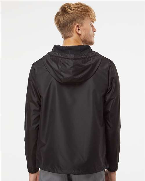 Unisex Lightweight Quarter-Zip Windbreaker Pullover Jacket
